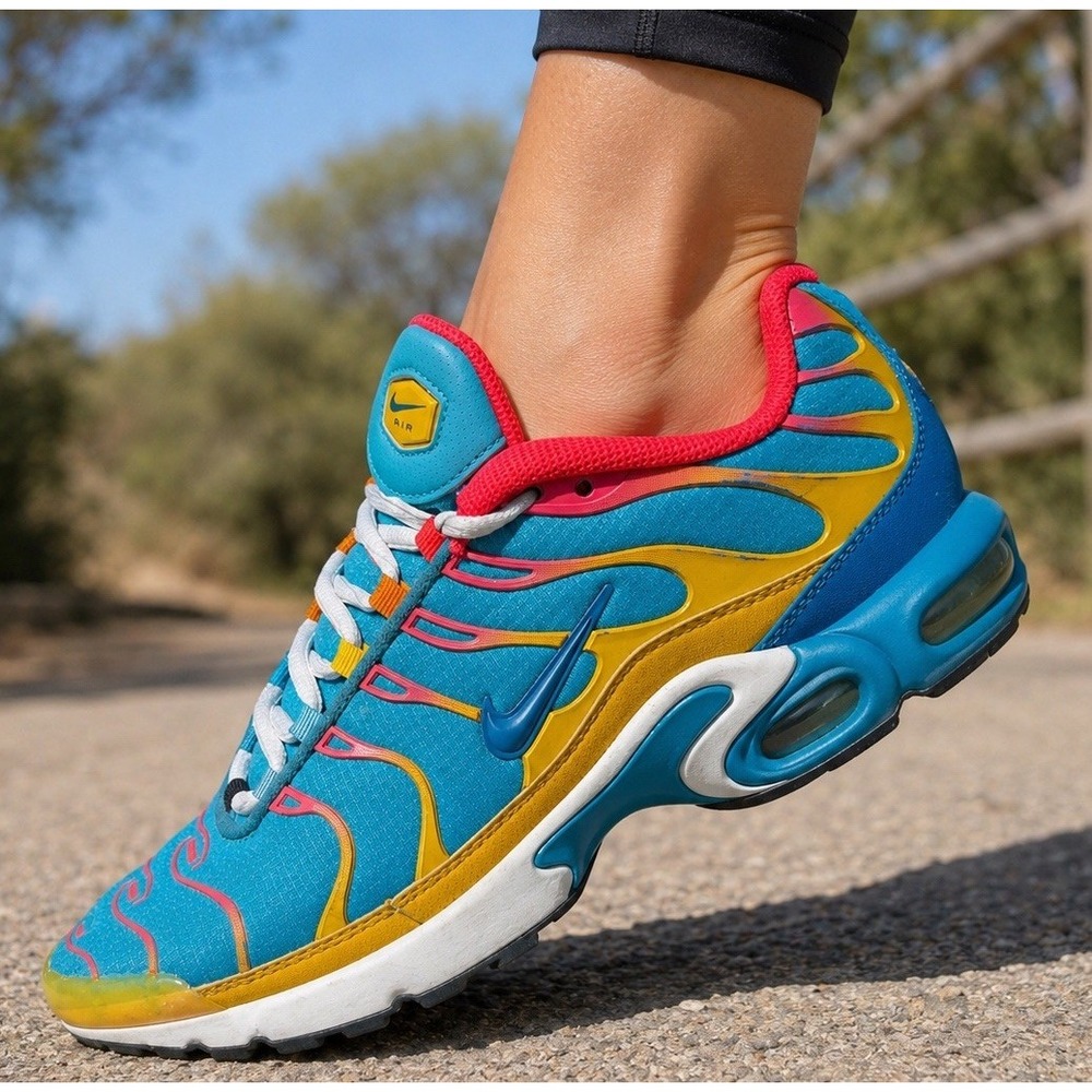 Nike Air Max Plus Tn Superman Ice Cream MultiColor Size 6.5Y Womens 8 CJ9987-600